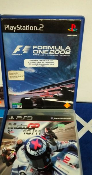 Lote 4 Juegos PS2, PS3, PS4: WRC, F1, MotoGP, NBA