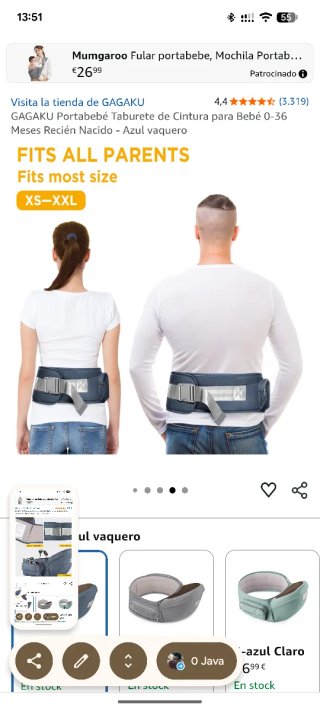 Portabebés Ergonómico Gagaku