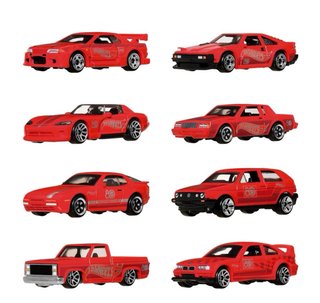 Hot Wheels 80s Silver Series Set