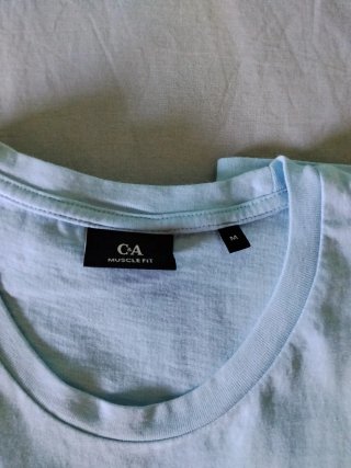 Camiseta Hombre CyA Azul