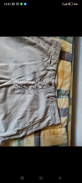 Pantalón casual hombre beige