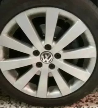 4x Tapa bujes Volkswagen 56mm 1J0601171 llanta