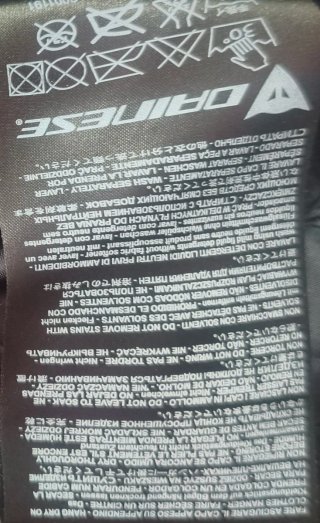 Pantalón Moto Dainese Negro talla 54