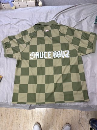 Camiseta FRSH COMPANY Cuadros Verde Talla M
