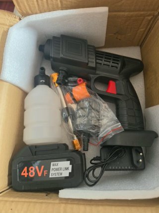 Pistola de agua a presión