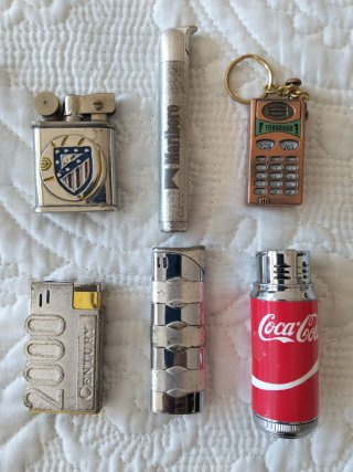 Lote Encendedores Vintage