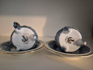 Tazzine ceramica Capodimonte