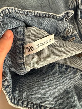 Mono vaquero Zara
