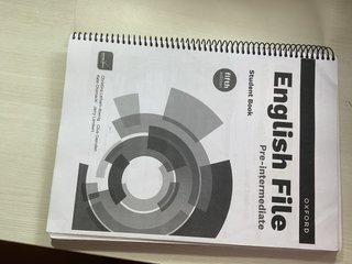 Libro de inglés