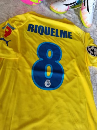 Camiseta Villareal 2003-2004. Riquelme N°8