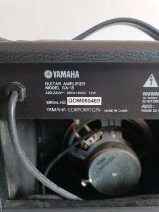 Amplificador Yamaha GA-15