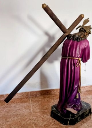 Cristo con Cruz Morado