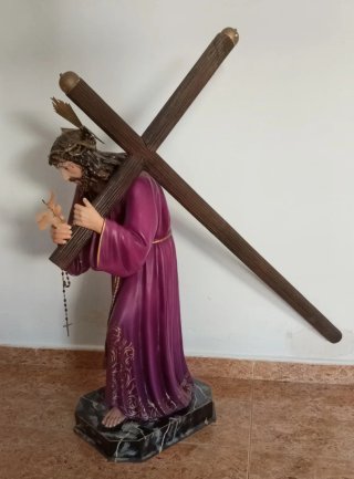 Cristo con Cruz Morado