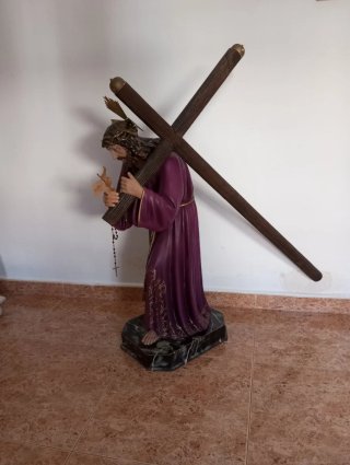 Cristo con Cruz Morado