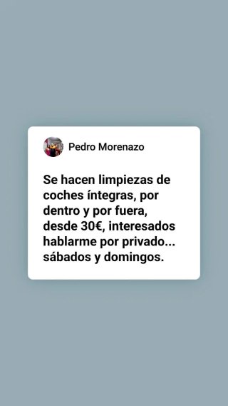 Limpieza integral de coches