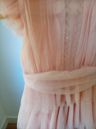 Vestido fiesta Mayoral 4 años rosa tul
