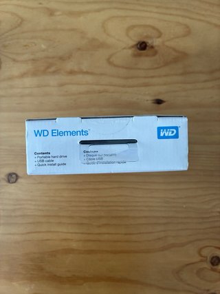 Disco Duro Externo WD Elements 1TB