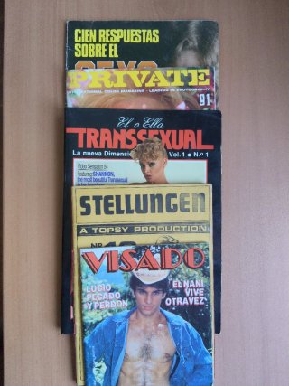 Antiguas revistas Años 80. Lote 5 unidades.