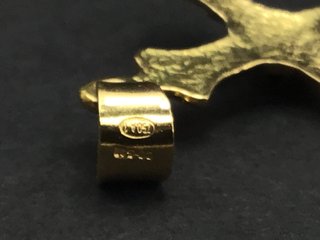 E693364-6 CRUCIFIJO ORO 18K