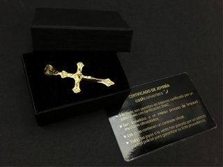 E693364-6 CRUCIFIJO ORO 18K