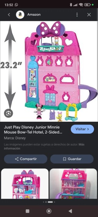 Casa Hotel Minnie Mouse Bow-Tel Disney.