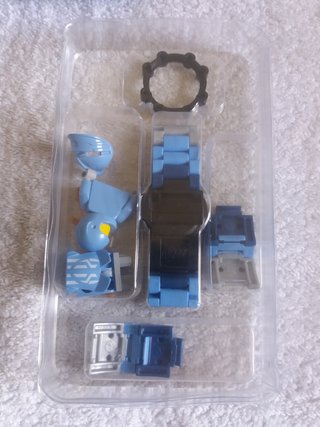 RELOJ LEGO CON FIGURA. RARO.