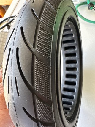 Rueda antipinchazo patinete 10x2.125
