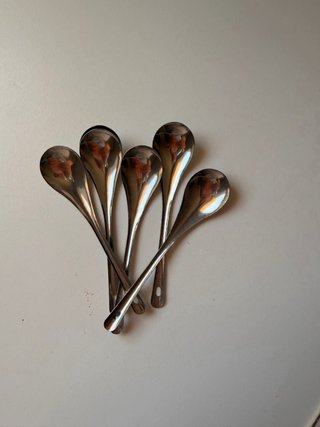 Set de cubiertos de acero inoxidable para evento