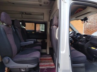 Asientos Citroen Jumper 2 filas+ estructura anclaj