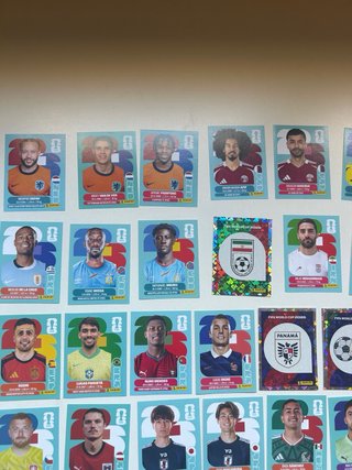 Cromos Panini Mundial Fútbol 2026 cambio o venta