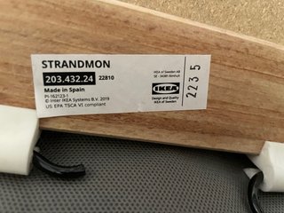 2 Sillones de Tela Gris Ikea