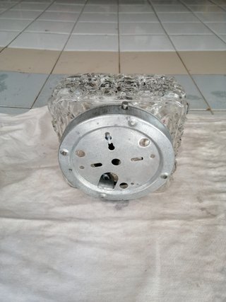 Plafoniera Applique Vetro Design Moderno