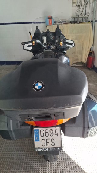 Moto BMW Touring Negra