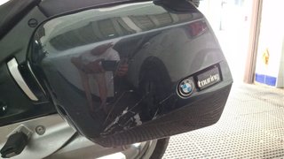 Moto BMW Touring Negra