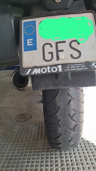 Moto BMW Touring Negra