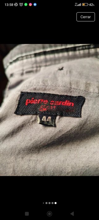 Pantalón chino hombre negro