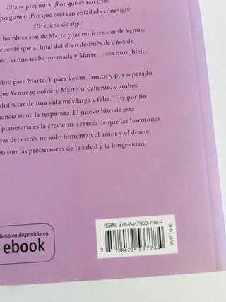 Libro “ Venus al rojo vivo, Marte bajo cero”