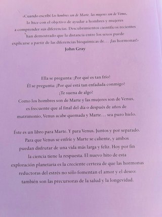 Libro “ Venus al rojo vivo, Marte bajo cero”