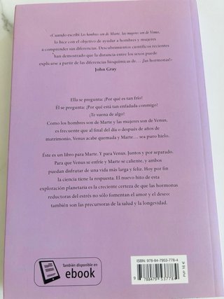 Libro “ Venus al rojo vivo, Marte bajo cero”
