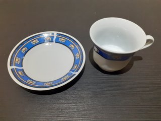 Juego cafe te 6 tazas 6 platos