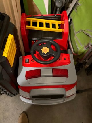 Coche de bomberos infantil