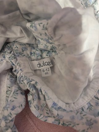 Vestido Verano Niña 6-12m Dulces