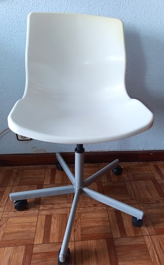 Silla Oficina IKEA SNILLE Blanca