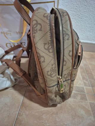 Bolso Guess Beige y Marrón