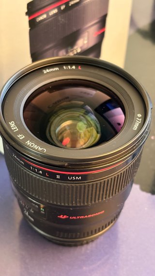 Canon EF 24mm f/1.4L II USM Lente