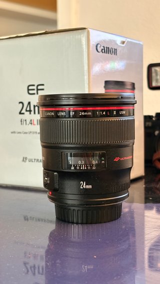 Canon EF 24mm f/1.4L II USM Lente
