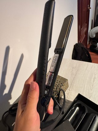 Ghd V Gold Plancha Pelo Negra y Dorada