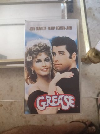 Película Grease VHS (Español)