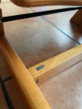 Sillas Stokke de madera