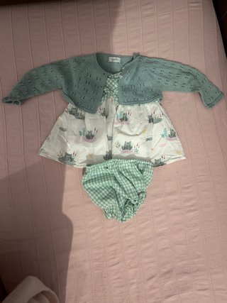 Vestido Verano Bebé Niña Talla 12m
